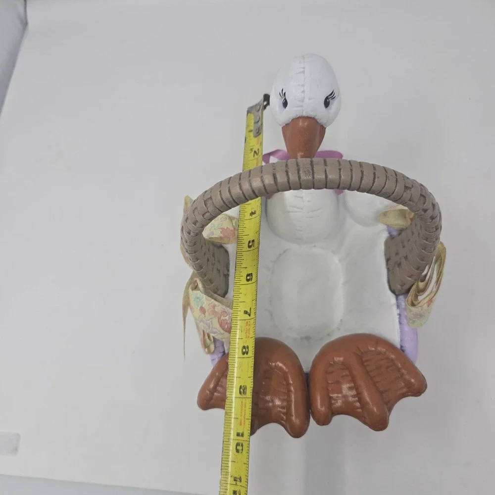 Cotadgecore Granycore‎ Ceramic Goose Basket Very Rare1987 Crafted